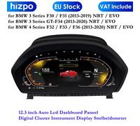 12.3 Auto Lcd Cruscotto Pannello per BMW Serie 3/4 F30 F31 GT-F34 F32 F33 F36 Display Strumento Cluster Digitale Snelheidsmeter