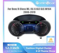 12.3 LCD Cruscotto Digitale Cluster Per Benz Classe R ML GL G GLE GLS W164 2006-2019 Anni Auto Strumento Paneel Cockpit Speedme