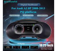 12.3 ''LCD Digital Cluster cruscotto Per Audi A3 8P 2008-2013 Anni Cruscotto Pannello Tachimetro Virtual Cockpit Strumento A3 8P