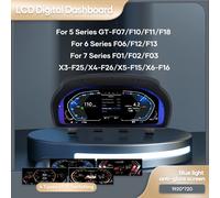 12.3 ''Pannotto Digitale Per BMW F10 F11 F18 F06 F12 F13 F01 F02 F03 F25 F26 F15 F16 Pannello LCD Tachimetro Strumento Virtuale without HUD