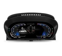 12,3 pollici Quadro Strumenti Digitale per BMW Serie 5 E60 E61 X5 E70 X6 E71 con CCC/CiC, Cruscotto con Display LCD, Supporta Pressione Pneumatici, Temperatura Olio, 7 Temi UI, Pulsanti al Volante