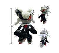 (12)30 cm Super Sonic Hedgehog Peluche Peluche Cartone Animato Knuckles Borsa Metalsonic Peluche Morbido