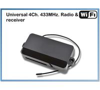 12-30V AC/Dc 433MHz. Relè 1Ch. Wireless RF Telecomando Garage Ricevitore