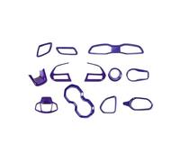 12/31 Pezzi ABS Adesivi Per Interni Auto Decorazione Copertura Trim Accessori Per Jeep Per Renegade 2016 2017 2018 Car Styling Accessori Interni Auto(12 pcs Purple)