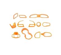 12/31 Pezzi ABS Adesivi Per Interni Auto Decorazione Copertura Trim Accessori Per Jeep Per Renegade 2016 2017 2018 Car Styling Accessori Interni Auto(12 pcs Orange)