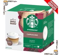 12 36 72 96 108 Capsule Cialde Caffè Nescafè Dolce Gusto Starbucks Cappuccino