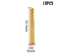 12×38-300gr Freccia Pesante Inserti Ottone Base Tiro Larco ID6.2mm Asta Freccia