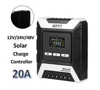 12/48/24V 20-60A MPPT Solare Charge Controllore Panel Battery RegulatorDual USB