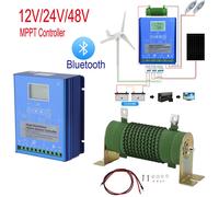 12-48V Smart Bluetooth Power Solar Wind Charge Controller Auto Transfer Switch