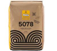12,5 Kg Petra 5078 Farina Tipo 0 con Farro Integrale e Soia | Miscela di Cereali Tostati per Impasti Leggeri, Aromatici e Friabili | Ideale per Pizza Gourmet e Pane Artigianale