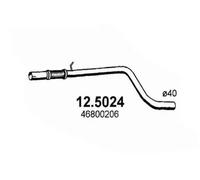 12.5024 ASSO TUBO MARMITTA CENTRALE PER FIAT PANDA 1.1IE 2001