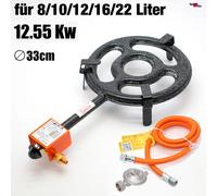 12.5KW Bruciatore a Gas Anello Paella Griglia GARCIMA Utschag Kazan 8 10 12 16 L