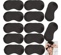 12/6/2/1 Confezione Benda per gli occhi Maschera per dormire Regolabile per Donne Uomini Bambini, Nero, Scuola, Ritorno a Scuola, Viaggio, Accessori da Viaggio, Accessori per la Casa, Maschera per gli