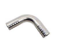 12,7 14 16 19 25 32 38 mm Portagomma in acciaio inossidabile 304, gomito a 90 gradi, raccordo for tubo flessibile, connettore for acqua, gas e olio(25mm)