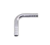 12.7 16 19 25 32 38 45 51 57 63 76 89 mm Hose Barb 90 gradi Elbow SUS 304 Stainless Steel Sanitary Pipe Fitting Homebrew Pipe Fitting(76 mm)