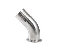 12,7 19 25 32 38 45 51mm Portagomma 1,5" 2“ Tri Clamp Gomito 45 gradi TC50.5 Raccordo in acciaio inossidabile SUS304 da 34mm Homebrew(32mmxTC 50.5)