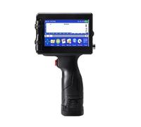 12.7/25.4 millimetri Stampante di Etichette Stampante A Getto D'inchiostro Portatile QR Bar Codice Data Numero Logo Data di Scadenza Macchina di Codificazione portatile Stampa multiformato(With 1 ink