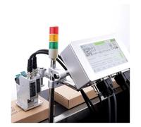 12.7/25.4 MILLIMETRI T210S Macchina di Codificazione Automatica Online 40 Lingue Stampante A Getto D'inchiostro Digitale con Cartuccia di Inchiostro Codifica multifunzionale (One 12.7 head 1 ink)