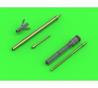 12,7 mm Yak-B GATLING GUN & DUAS SONBE to Mi-24 D/V to ZVEZDA, ecc #48126 MASTER