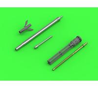 12,7 mm Yak-B GATLING GUN & DUAS SONDE to TRUMPETER Mi-24 D/V HIND#35003 MASTER