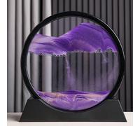 12.7cm IN Movimento Sabbia Arte Clessidra Mare Profondo Sandscape Display Da