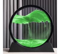 12.7cm IN Movimento Sabbia Arte Clessidra Mare Profondo Sandscape Display Da