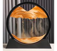 12.7cm IN Movimento Sabbia Arte Clessidra Mare Profondo Sandscape Display Da