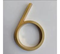 12.7cm Vite In Lega Di Zinco Sui Numeri Della Casa, Segno Sospeso