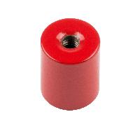 12,7x16mm Alnico Pot Magnete, M3 Foro Filettato, Trazione 2kg (4pcs)