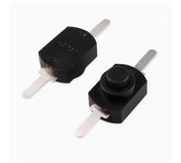 12 * 8mm DC 30V 1A On Off Mini Push Button Switch For Torch 1208YD 1288BM 5Pcs(1208YD Black)