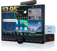 12.95'' QLED Car Radio Android 1&2 DIN Schermo Flexview con Manopola e Pulsanti