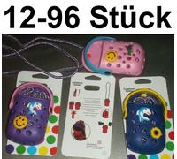 12- 96x Custodia Cellulare Zoccoli Pin Clip Sticker Spilletta Borsa Speciale