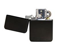 12 ACCENDINI ATOMIC A BENZINA NERI IN CARTELLA