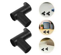 12 accessori per stendibiancheria: giunto ad angolo retto in plastica ad alta