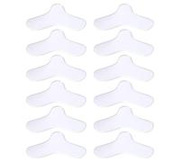 12 Adesivi Per Ponti Nasali, Trasparenti E Ultrasottili, Morbidi E Delicati Sulla Pelle, Adatti Per L'Usura A Lungo Termine.