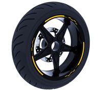 12 Adesivi ruote moto strisce cerchi 15 POLLICI Piaggio Beverly 300 Racing D0108