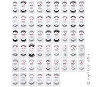 12 Amor US 100% Capelli Umani Ciglia Finte " Scegliere Tuo 12 Tipo " Joy's