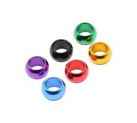 12 anelli per zampe di piccione, diametro interno 8/10 mm, non numerati, per identificazione durante l'addestramento al volo.,Miscelazione,Diametro interno 10 mm