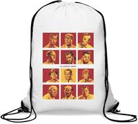 12 Angry Men - Sacca da palestra casual con coulisse, colore: bianco