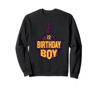 12 Anni Compleanno Ohio Ragazzo Divertimento Basket Atletico Felpa