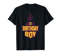 12 Anni Compleanno Ohio Ragazzo Divertimento Basket Atletico Maglietta