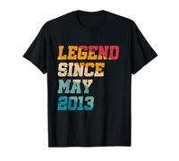 12 anni leggenda da maggio 2013 Vintage 12 ° compleanno Maglietta