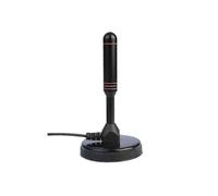 (12)Antenna TV digitale ad alta definizione per interni ed esterni con base magnetica e ventosa omnidirezionale