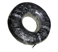 12 AWG Silicone Rubber Insulated Flexible Electrical Wire, 3000V, Stranded Copper Conductor, 10 Meters(Black,10M)