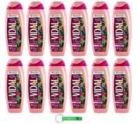 12 bagnodoccia Vidal bagnodoccia/schiuma doccia con mora e muschio 250 ml + portachiavi Beni Culinari gratuito