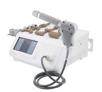 12 Bar Pneumatico Terapia Ad Onde D'urto Macchina, 2 In 1 Shockwave + Chiropratica, Con Maniglia E 19 Teste Di Lavoro, Energia Ad Onde D'urto 0,5-12Bar + Energia Chiropratica 50-800N, Per Il Massaggio