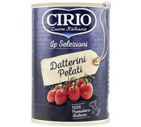 12 Barattoli di Cirio Le Selezioni Pomodoro Datterini Pelati di Puglia da 400gr