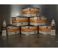 12 BARATTOLI STUCCHI A SPATOLA POLYDUR ZINC 04 380 KG 1,3 + 6 INDURITORI 00 281