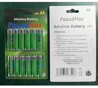 12 batterie alcaline AA LR6 da 1,5 V ad alte prestazioni, potenti e durevoli, di lunga durata, compatibili con giocattoli, accessori per computer, torce e radio, orologi, microfoni e altro.