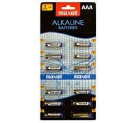 12 batterie pile ministilo tipo AAA Maxell